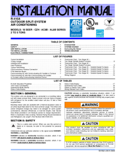 Johnson Controls AL8B Series Installation Manual
