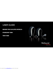 ReSound Standard Tube User Manual