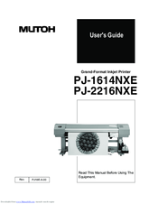 MUTOH PJ-2216NXE User Manual