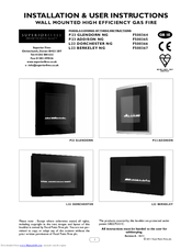 Superior Fires L23 DORCHESTER NG Installation & User's Instructions