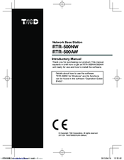 T&D RTR-500NW User Manual
