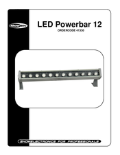 SHOWTEC LED Powerbar 12 User Manual