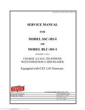 CEECO Charge-A-Call SSC-303-I Service Manual