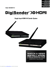 AEI Security & Communications DigiSender XDHDMI Installation & Troubleshooting Manual