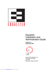 Coyote Point Systems Equalizer Installation And Administration Manual