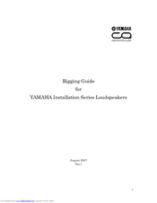 Yamaha IS1215 Manual