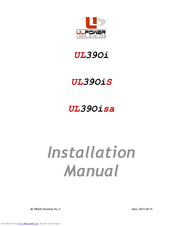 ULPOWER UL390i Installation Manual