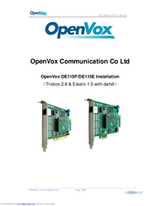 OpenVox DE115P User Manual