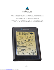 Aercus WS1093 Operation Manual