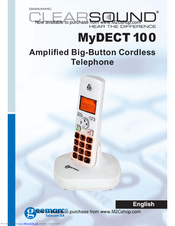 Geemarc ClearSound MyDECT 100 User Manual