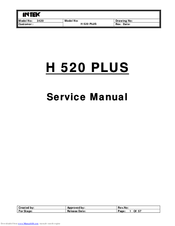 Intek H-520 PLUS Service Manual