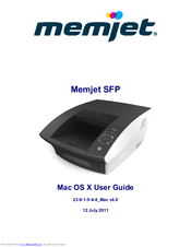 memjetr SFP Mac OS X User Manual