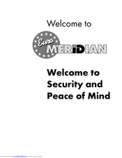 Meridian Euro User Manual