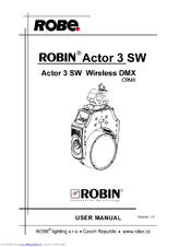 Robe Robin Actor 3 SW User Manual