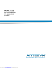 Artesyn MVME2502 Installation And Use Manual