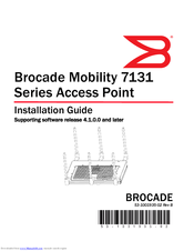 Brocade Communications Systems Mobility 7131 Series Installation Manual