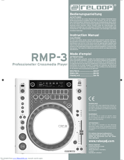 Reloop RMP-3 Instruction Manual