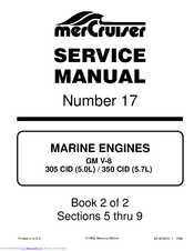 Mercury 350 CID Service Manual
