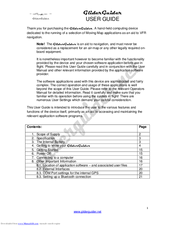 GliderGuider Car GPS User Manual