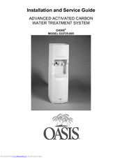 Oasis 032725-005 Installation And Service Manual