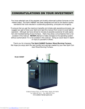 Outdoor Furnace Guru Elite Heat 4868P User Manual