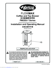 Hatco FM2SS-7 Series Installation And Operating Manual