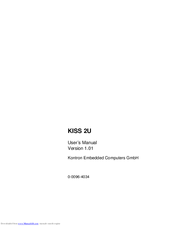 Kontron Kiss 2U User Manual