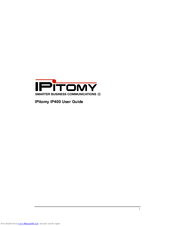 IPitomy IP400 User Manual