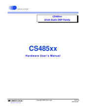 Cirrus Logic CS485 Series User Manual