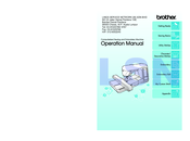Brother NV1500D Operation Manual