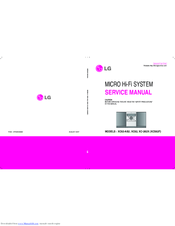 LG XC-U62X (XCS62F) Service Manual
