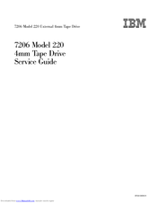 IBM 7206 Service Manual