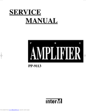 Inter-m PP-9113 Service Manual