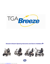 TGA Breeze3 Operating Instructions And Owner's Handbook
