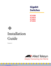 Allied Telesis AT-8518 Installation Manual