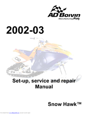 AD Boivin 2002 Snow Hawk Manual