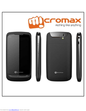 Micromax X444 User Manual