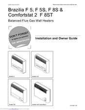 GDC Brazilia F 8S Installation And Owner's Manual