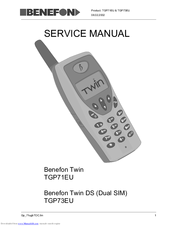 Benefon Twin DS TGP73EU Service Manual