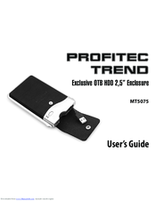 Profitec Trend MT5075 I User Manual