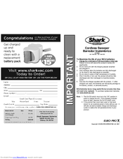 Shark V1700Z User Manual