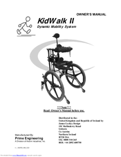 Prime Engineering KidWalk II Owner's Manual