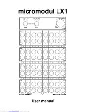 Faderfox micromodul LX1 User Manual