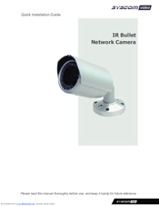 Syscom Video IR Bullet Network Camera Quick Installation Manual
