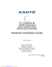 Xante Illumina Hardware Installation Manual
