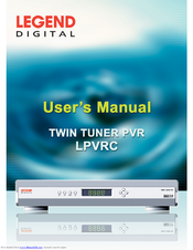 Legend LPRVC User Manual