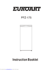 Euroart PFZ-175 Instruction Booklet