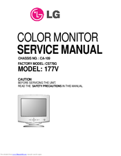 LG 177V Service Manual