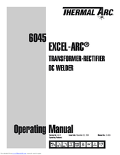 Thermal Arc 4030 FABSTAR Operating Manual