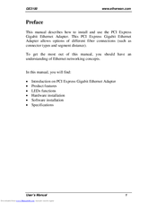 EtherWAN GE3100 User Manual